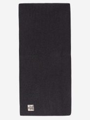 Ecoalf Wełniany szal w kolorze antracytowym - 184 x 42 cm rozmiar: onesize. Czarne szaliki damskie Ecoalf, bez wzorów, ze skóry. Za 185.32 zł.