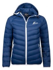 Westfjord Kurtka puchowa "Snaefell" w kolorze granatowym rozmiar: S. Niebieskie kurtki damskie Westfjord, s, bez wzorów, z puchu, bez kaptura. Za 316.95 zł.