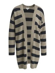 Milano Italy Kardigan w kolorze czarno-szarobrązowym rozmiar: M. Brązowe kardigany damskie Milano Italy, m, bez wzorów. Za 252.99 zł.