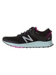 New Balance Buty "Arishi Trail GTX" w kolorze czarnym do biegania w terenie rozmiar: 37.5. Czarne obuwie sportowe damskie New Balance, z materiału, bez zapięcia, do biegania. Za 113.63 zł.
