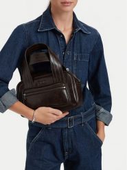 G-Star Raw Torebka C-LDA8822 Brązowy ciemny. Brązowe torebki klasyczne damskie G-Star, ze skóry, bez dodatków. Za 229.99 zł.