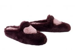 MANITU 320220-41 bordeaux, kapcie damskie. Czerwone kapcie damskie Manitu. Za 169.92 zł.