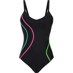Kostium kąpielowy wyszczuplający bonprix czarny. Czarne bielizna korygująca bonprix. Za 74.99 zł.
