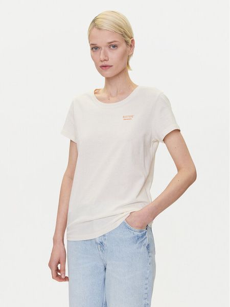 Mustang T-Shirt Alma 1016155 Biały Regular Fit. Białe t-shirty damskie Mustang, m, bez wzorów, z bawełny, bez kołnierzyka. Za 39.99 zł.