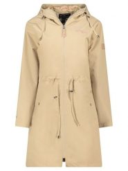 Geographical Norway Parka "Dagny" w kolorze beżowym rozmiar: XL. Brązowe parki damskie Geographical Norway, xl, bez kaptura. Za 245.38 zł.