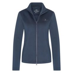 Damska kurtka jeździecka HV Polo Lili. Niebieskie kurtki damskie HV POLO, s, bez wzorów, z dżerseju, bez kaptura. Za 298.00 zł.