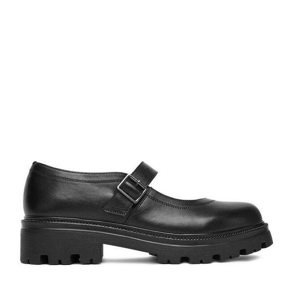 Półbuty Lasocki. Czarne półbuty damskie Lasocki, bez wzorów, bez obcasa, na płaskiej podeszwie, bez zapięcia. Za 219.99 zł.