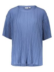 ONLY Carmakoma Bluzka "Ravenna" w kolorze niebieskoszarym rozmiar: L-50/52. Niebieskie bluzki damskie Only Carmakoma, l, bez wzorów, bez kołnierzyka, bez ramiączek. Za 83.81 zł.