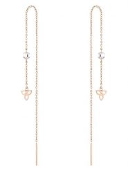 Tamaris Kolczyki z cyrkoniami rozmiar: onesize. Kolczyki damskie Tamaris, z cyrkonią, ze stali, z zapięciem typu bigiel. Za 118.28 zł.