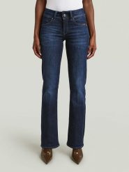 G-Star Dżinsy - Bootcut fit - w kolorze granatowym rozmiar: W25/L32. Niebieskie jeansy damskie G-Star. Za 266.01 zł.