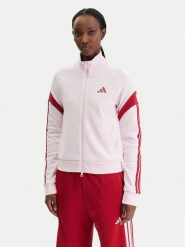 Adidas Bluza House Of Tiro KE5676 Różowy Slim Fit. Czerwone bluzy damskie Adidas, l, bez wzorów, z bawełny, bez kaptura. Za 279.99 zł.