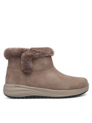 Skechers Śniegowce Waterproof Relaxed Fit: On-The-GO Stellar - Cozy Step 144745/DKTP Brązowy ciemny. Brązowe śniegowce damskie Skechers. Za 429.99 zł.