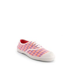 Sneakersy damskie Bensimon Lacets Summer Checks. Żółte obuwie sportowe damskie Bensimon, na lato, bez zapięcia. Za 159.50 zł.