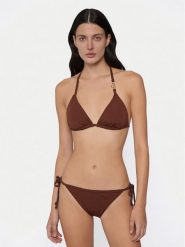 EA7 Emporio Armani Bikini 7W000289 AF20663 U6067 Brązowy. Brązowe bikini EA7 Emporio Armani, bez wzorów, z syntetyku. Za 409.99 zł.