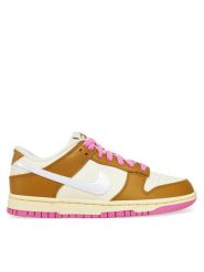 Nike Sneakersy Dunk Low Se FD8683 700 Żółty. Żółte obuwie sportowe damskie Nike, ze skóry, bez zapięcia. Za 609.99 zł.