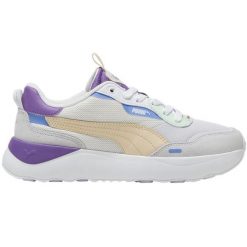 Buty damskie Puma Runtamed Platform. Białe obuwie sportowe treningowe Puma, trekkingowe. Za 199.99 zł.