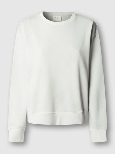 Pepe Jeans Bluza "Malu" w kolorze białym rozmiar: M. Białe bluzy damskie Pepe Jeans, m, bez wzorów, z jeansu, bez kaptura. Za 141.85 zł.