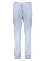 Copenhagen Studios Spodnie dresowe w kolorze błękitnym rozmiar: 32. Niebieskie spodnie dresowe damskie Copenhagen Studios, bez wzorów, z dresówki. Za 91.56 zł.