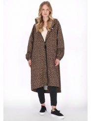 Schmuddelwedda Płaszcz przeciwdeszczowy w kolorze jasnobrązowo-czarnym rozmiar: XS. Brązowe płaszcze damskie Schmuddelwedda, xs, bez wzorów, bez kaptura. Za 304.99 zł.