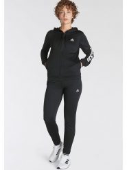 Adidas 2-częściowy strój sportowy w kolorze czarnym rozmiar: XL. Czarne spodnie dresowe damskie Adidas, xl, bez wzorów, z dresówki. Za 193.24 zł.