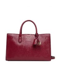 MICHAEL Michael Kors Torebka Scarlett 30T5GETS2L Bordowy. Czerwone torebki klasyczne damskie MICHAEL Michael Kors, ze skóry, bez dodatków. Za 1,259.00 zł.
