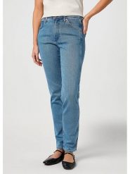 Wrangler Dżinsy "Piper" - Regular fit - w kolorze niebieskim rozmiar: W30/L32. Niebieskie jeansy damskie Wrangler, z podwyższonym stanem. Za 157.73 zł.