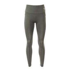 Legginsy treningowe damskie Gymshark Training Mesh. Zielone legginsy damskie Gymshark, xs, bez wzorów, z meshu. Za 97.99 zł.