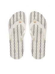 Tommy Hilfiger Japonki Im Th Chainprint Midwedge Sandal FW0FW08527 Biały. Białe klapki damskie Tommy Hilfiger, bez wzorów, z materiału, bez obcasa, bez zapięcia. Za 149.99 zł.