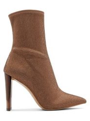 Aldo Botki w kolorze jasnobrązowym na obcasie rozmiar: 37. Brązowe botki damskie ALDO, eleganckie, bez obcasa, na obcasie, bez zapięcia. Za 217.99 zł.