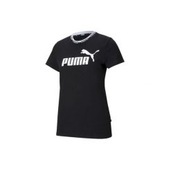 Koszulka treningowa damska Puma Amplified Graphic Tee. Czarne koszulki damskie Puma, l, bez wzorów, bez kołnierzyka, bez ramiączek. W wyprzedaży za 92.50 zł.