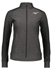 Mizuno Kurtka sportowa "Tennis" w kolorze antracytowym rozmiar: M. Czarne kurtki sportowe damskie Mizuno, m, bez wzorów, z materiału, bez kaptura. Za 74.63 zł.