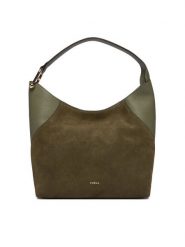 Furla Torebka Lara M WB01900 BX1895 BG 4554S Zielony. Zielone torebki klasyczne damskie Furla, ze skóry, bez dodatków. Za 1,839.00 zł.