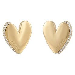 Kolczyki Guess. Żółte kolczyki damskie Guess, złote. Za 328.99 zł.