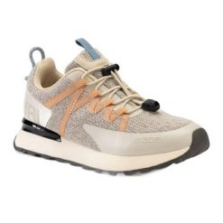 Buty damskie Napapijri Carley Knit. Brązowe obuwie sportowe damskie Napapijri, bez zapięcia, na fitness i siłownię. Za 219.99 zł.