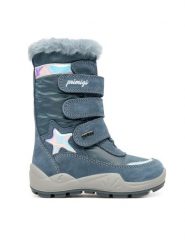 Primigi Śniegowce Winger Gtx GORE-TEX 8881622 M Niebieski. Niebieskie kozaki dziewczęce Primigi, bez wzorów, z gore-texu, bez obcasa, bez zapięcia. Za 399.99 zł.
