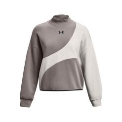 Bluza sportowa damska Under Armour Unstoppable Flc Crop Crew. Szare bluzy damskie Under Armour, xs, bez wzorów, bez kaptura. Za 553.00 zł.