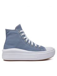 Converse Trampki Chuck Taylor All Star Move A06500C Fioletowy. Fioletowe trampki damskie Converse, bez wzorów, z materiału, bez zapięcia. Za 259.99 zł.