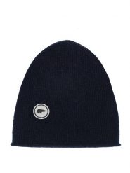 Eisbär Wełniana czapka "Helia OS" w kolorze granatowym rozmiar: onesize. Niebieskie czapki damskie Eisbär, z aplikacjami, z kaszmiru. Za 225.57 zł.