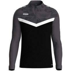 Bluza dresowa zapinana na zamek błyskawiczny Jako Iconic. Czarne bluzy damskie JAKO, xl, bez wzorów, z dresówki, bez kaptura. Za 288.50 zł.