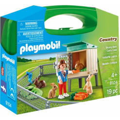 Playmobil Skrzyneczka Wybieg dla królików. Zielone bez kategorii Playmobil. Za 52.90 zł.