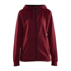 Bluza treningowa damska Craft 1909133488000. Czerwone bluzy damskie Craft, s, bez wzorów, z kapturem. Za 451.00 zł.