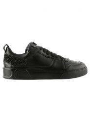 Högl Skórzane sneakersy "Roxy" w kolorze czarnym rozmiar: 38,5. Czarne obuwie sportowe damskie Högl, bez zapięcia. Za 426.06 zł.
