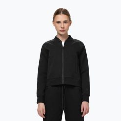 Bluza damska Pitbull Discovery Collar Zip Track Jacket. Czarne bluzy damskie PITBULL, xs, bez wzorów, z elastanu, bez kaptura. Za 219.99 zł.