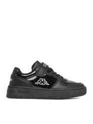 Kappa Sneakersy CEO-AW24-3C015(DZ) Czarny. Czarne buty sportowe dziewczęce Kappa, ze skóry, bez zapięcia. Za 129.99 zł.