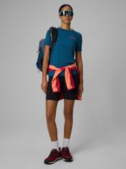 4F Legginsy kolarki trekkingowe damskie - czarne XL. Czarne legginsy damskie 4F, bez wzorów, z podwyższonym stanem. Za 129.99 zł.