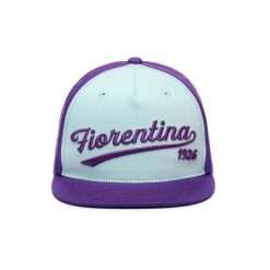 Czapka Fiorentina Asetyflat 2024/25. Fioletowe czapki z daszkiem damskie Kappa, bez wzorów. Za 138.50 zł.