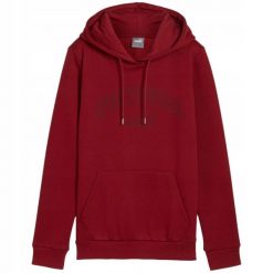 Bluza Z Logo ESS+ Dla Kobiet. Czerwone bluzy damskie Puma, m, bez wzorów, bez kaptura. Za 318.99 zł.