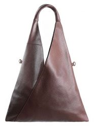 Victor & Hugo Paris Skórzany shopper bag "Orlane" w kolorze brązowym - 40 x 35 x 5 cm rozmiar: onesize. Brązowe shopper bag Victor & Hugo Paris, bez wzorów, z materiału, na ramię, bez dodatków. Za 286.39 zł.
