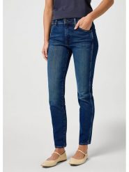 Wrangler Dżinsy - Skinny fit - w kolorze niebieskim rozmiar: W29/L32. Niebieskie jeansy damskie Wrangler. Za 170.87 zł.