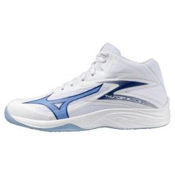 Buty do siatkówki Dorosły Mizuno Thunder Blade Z biały. Białe obuwie sportowe treningowe Mizuno, do siatkówki. Za 340.45 zł.